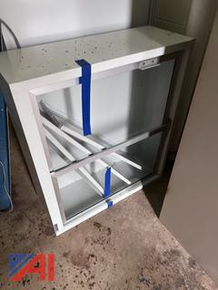 (2) Wall Cabinets